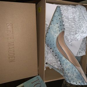Steve Madden Denim Heels
